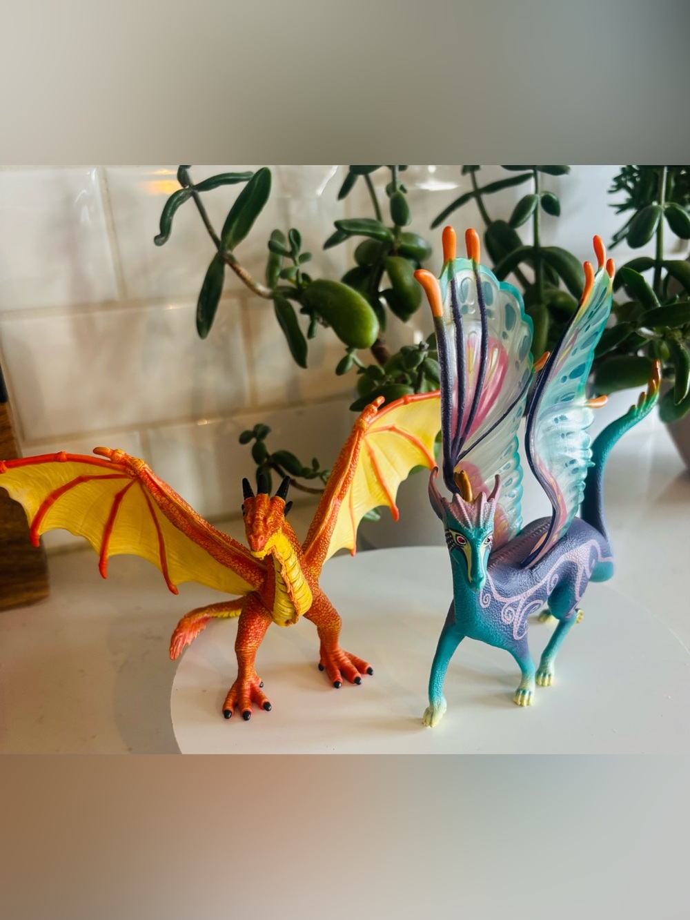 Schleich Dragon set